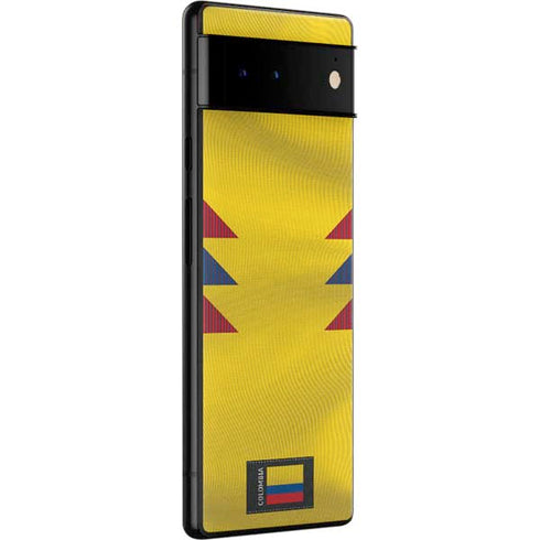 Colombia Soccer Flag Google Pixel 6 Pro Skin